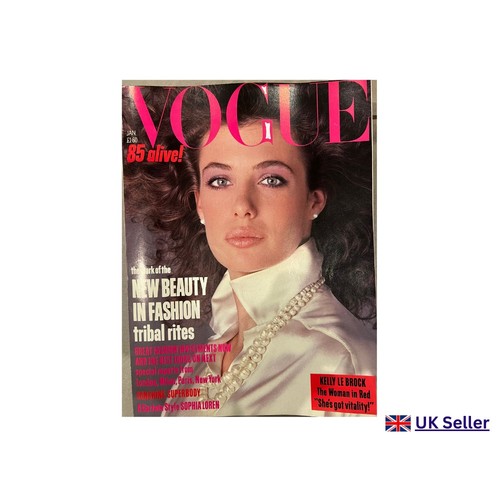 Vintage vogue magazine jan - vintage,