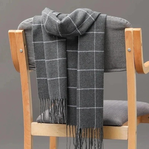Mens winter scarf cashmere - scarf,