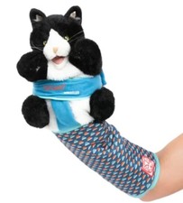 Fluffy Cat Puppet Wrestler