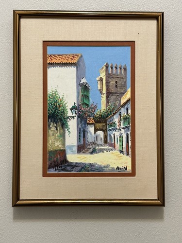 Italian impressionist oil - italian,