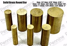 Solid Brass ROUND Bar Rod - 11