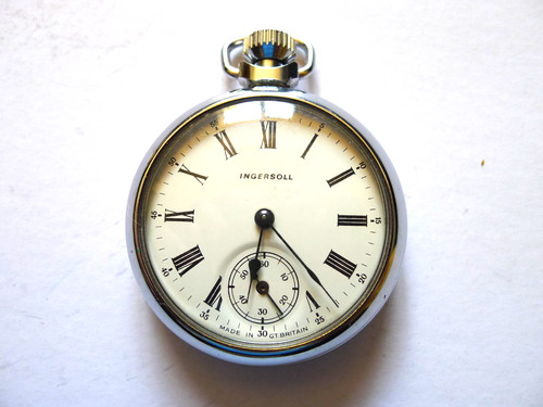 Ingersoll hand wind chrome - ingersoll,