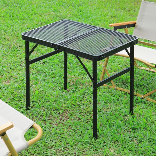 Folding grill table camping - folding,