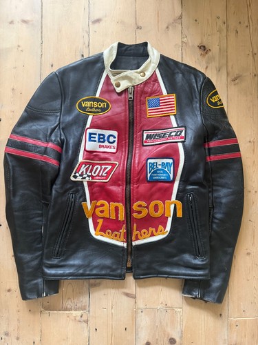 Vanson leathers vintage race - vintage,