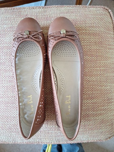 Van dal flat shoes tan - van,