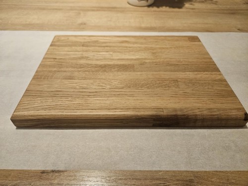 Solid block oak chopping board - solid,
