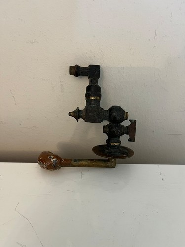 Antique victorian brass gas - antique,