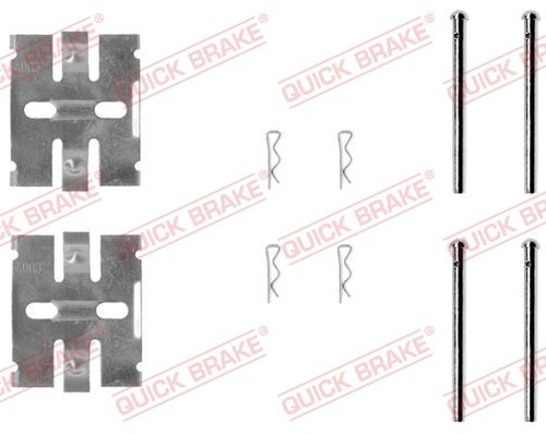 Rear quick brake 109 0932 - rear,