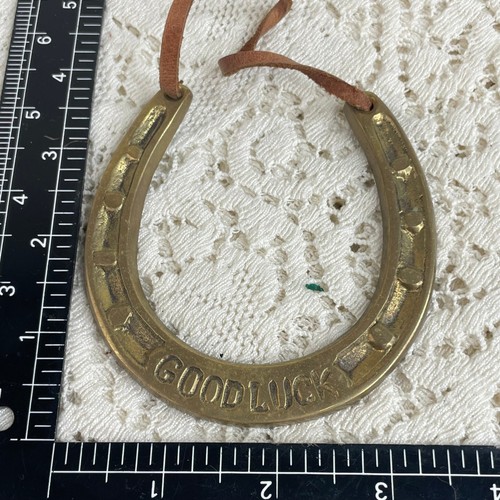 Vintage brass horseshoe good - vintage,
