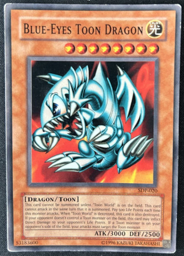 Blue eyes toon dragon - dragon, sdp-020