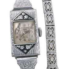 Art Deco Bulova 14K Gold
