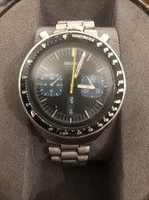 VINTAGE 1977 SEIKO AUTOMATIC BULLHEAD MENS WATCH DAY DATE RARE