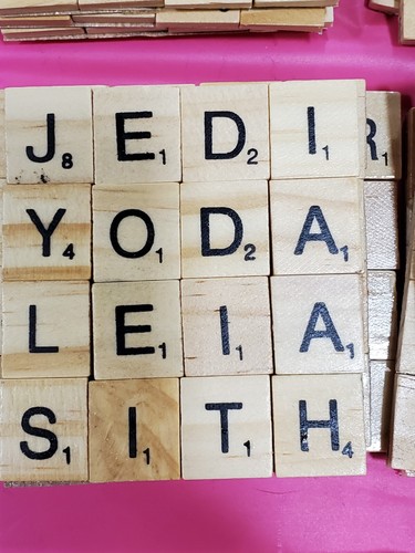 Star wars scrabble tile - star,