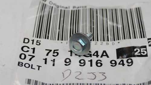 Bmw hex head screw - bmw,