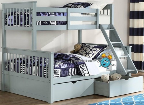 Wooden triple sleeper bunk - wooden,