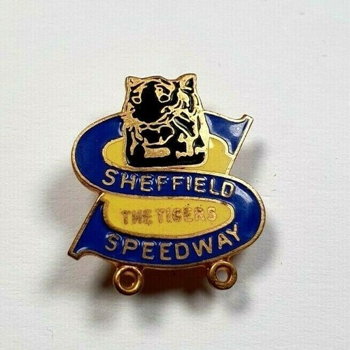 Sheffield speedway enamel pin - sheffield,