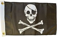 Skull Crossbones Pirate 17" x