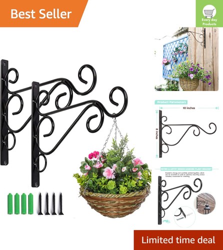 2pcs hanging basket bracket - 2pcs,