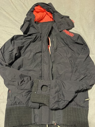 Superdry ladies black orange - superdry, black/orange