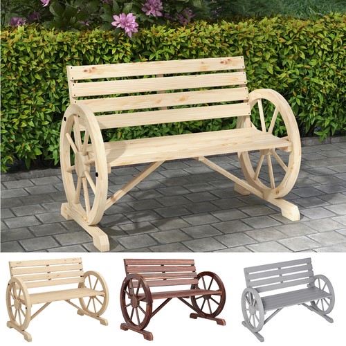 Seater garden bench outdoor - garden,