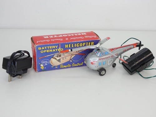 Tinplate helicopter marx toy - helicopter,