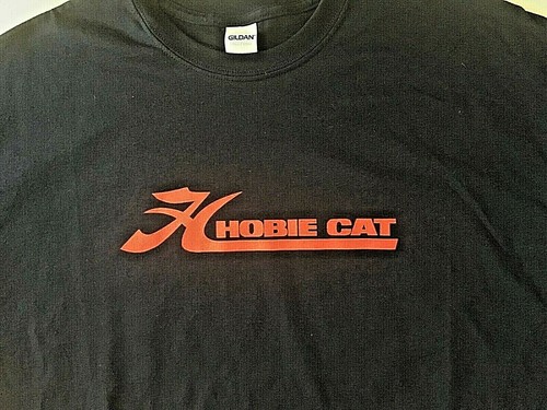 Hobie cat screen printed - cat,