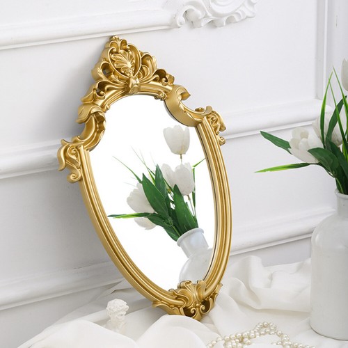 Vintage french hanging mirror - french,