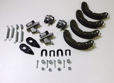 REAR BRAKE SHOE & WHEEL