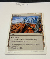 Magic the Gathering MTG Wasteland x1 Uncommon Card NM/M MB2 White