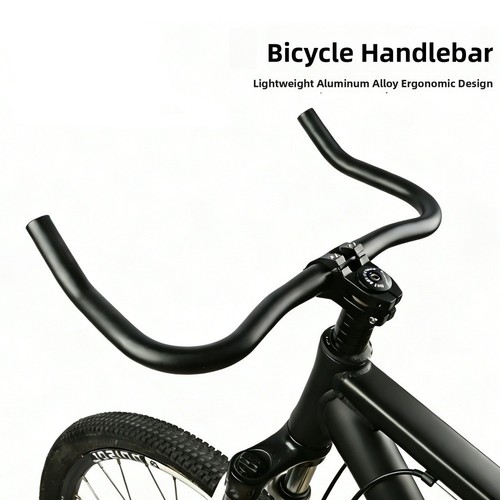 Aluminum alloy bike handlebar - aluminum,
