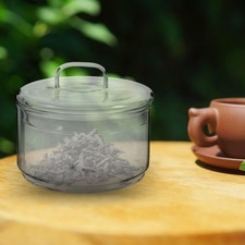  Extra Large Glass Jar with Lid Sweet Storage Dried Fruit Canister Multipurpose