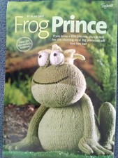 Alan Dart  Frog prince  toy Knitting Pattern