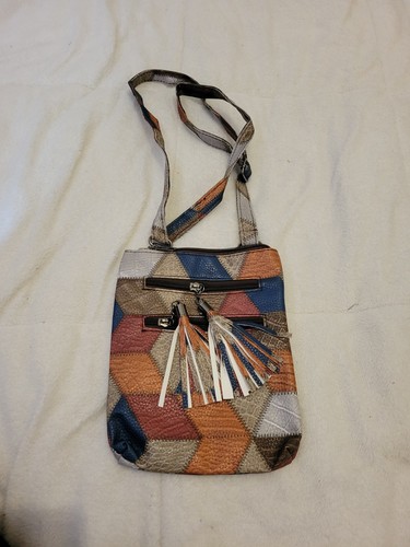 Multi coloured patchwork look - patchwork,