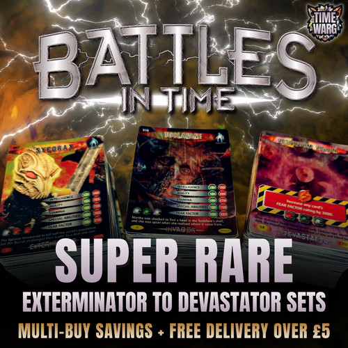 Who battles time super - dr, in