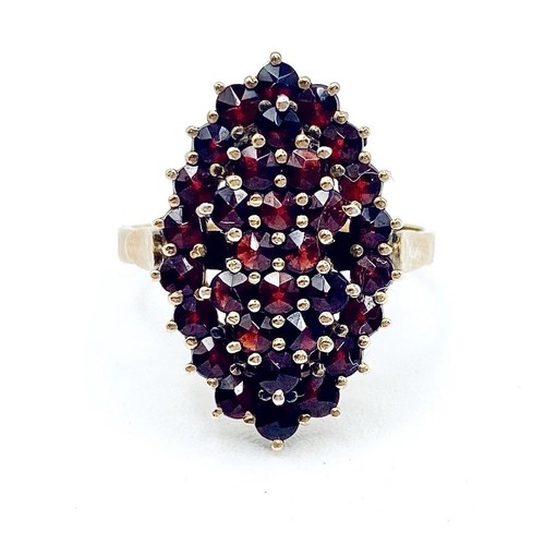 Vintage czech bohemian garnet - czech,