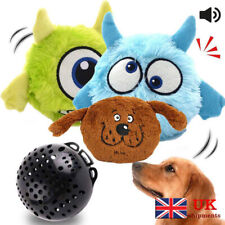 Cat Dog Toys Plush Automatic Jumping Giggle Ball Interactive Shake Squeak Toy UK
