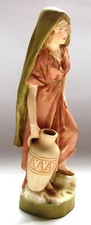 Antique Bohemian Royal Dux Figure 'The Water Carrier' for Restoration
