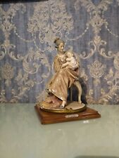 Giuseppe Armani Florence 1983 Figurine Mother With A Child Retired Vintage Rare