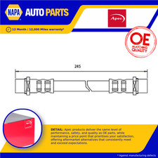 Brake Hose fits VAUXHALL ASTRA