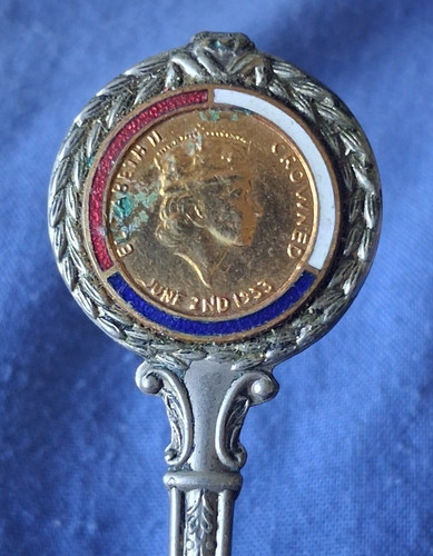 Vintage spoon coronation - spoon,