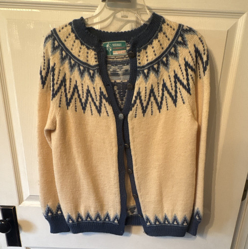 Vintage hand knitted norway - vintage,