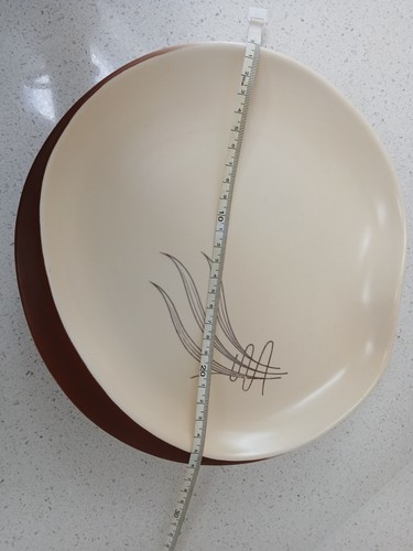 Retro handpainted plates - retro, plates-