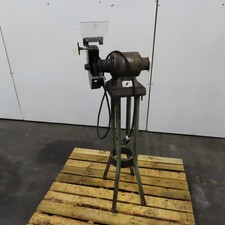 Rockwell 23-200 7" Pedestal Mounted Bench Grinder 120V 1PH Tested
