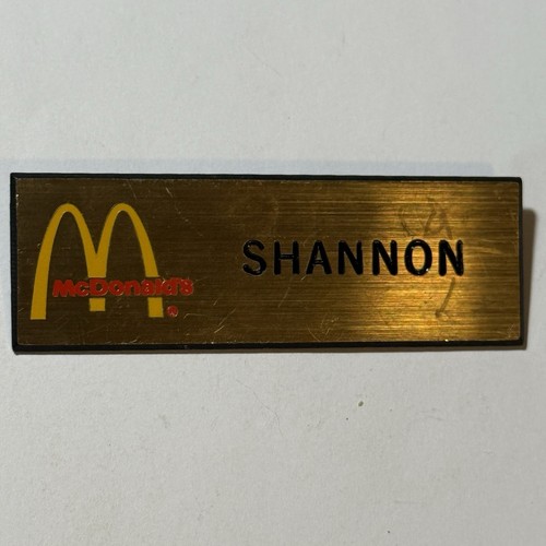 Mcdonald name tag shannon - name,