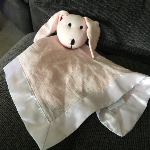 Aden anais pink bunny satin - aden,