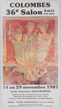 [ART POSTER] Satki BURMAN: Le