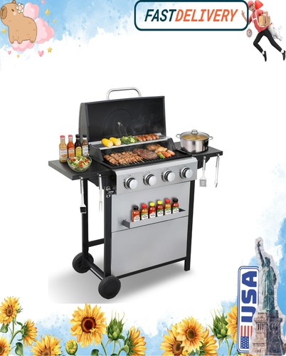 Burner gas grill - 4,