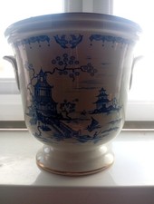 Royal Winton Blue Design White