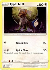 Type: Null 183/236 : Uncommon Mint/Near Mint Pokemon Card : SM11: Unified Minds