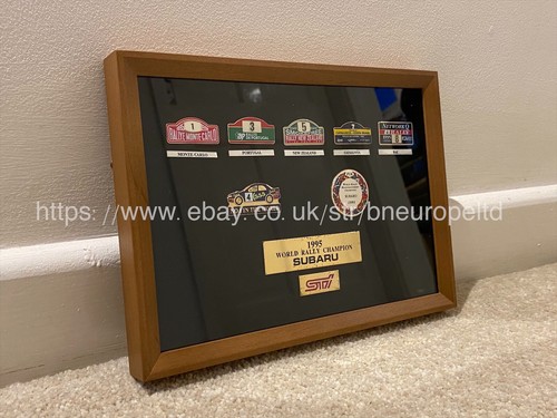 1995 rally framed fia - framed,